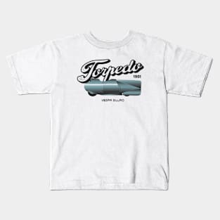 1951 Vespa Siluro "Torpedo" Kids T-Shirt